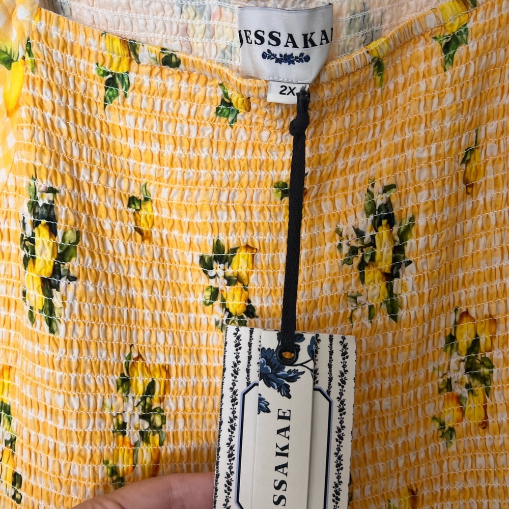 NWT JessaKae Lemon Dress - Picture 3 of 4